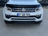 Защита переднего бампера 70 мм "Arow Plus" для Volkswagen Amarok, цвет черный (2017 г.-), изображение 3