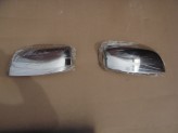 Хромированные накладки на зеркала Toyota Landcruiser 200 (нерж. сталь, 2012-2014), изображение 2