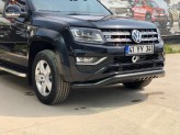 Защита переднего бампера "Glo Plus" для Volkswagen Amarok, цвет черный (2017 г.-), изображение 3