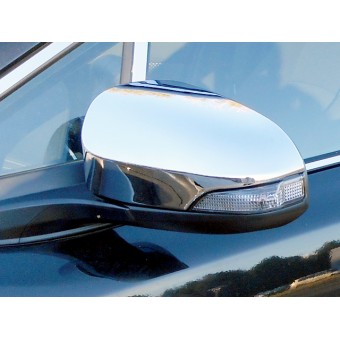 Хромированные накладки на зеркала Toyota C-HR (2 Piece Chrome Plated ABS)