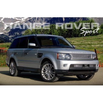 Комплект решеток для Range Rover Sport, полир. нерж. сталь