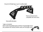Защитная дуга "Sport Bar 2.0" в кузов пикапа,  нерж. сталь, цвет черный (можно заказать с фарами дальнего света), изображение 2