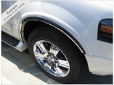 Хромированные накладки для Chevrolet Trail Blazer на колёсные арки из 6 ч. (полир. нерж. сталь), изображение 3