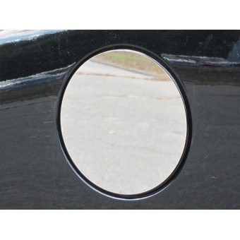 Хромированная накладка для Cadillac Escalade на крышку бензобака (полир. нерж. сталь)