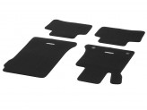 Оригинальные коврики салона GLK класс W204 велюровые, черные