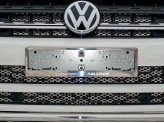 Рамка под номер для Volkswagen Amarok с логотипом