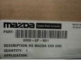 Дефлектор капота для Mazda CX 9 (оригинал) 2007-2014 г., изображение 3