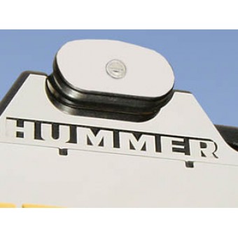 Хромированные накладки для Hummer H2 на одну поперечину с буквами "HUMMER"