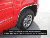 Хромированные накладки для Cadillac Escalade на колёсные арки из 6 ч.