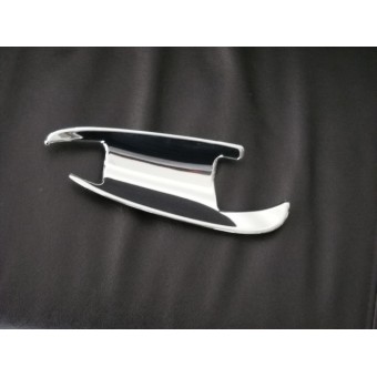 Хромированные накладки под дверные ручки Mercedes-Benz GLK  (пластик ABS, 4 ч.)