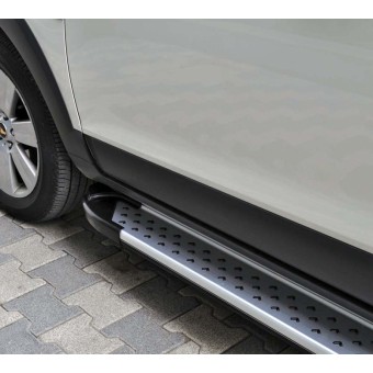 Пороги для Volkswagen Touareg, модель "ARTEMIS" (194 см)