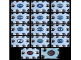 Алюминиевые накладки на педали для Mercedes-Benz GL с логотипом "TURBO" из 3-х частей., изображение 2
