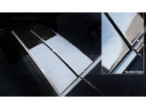 Хромированные накладки на дверные стойки Chrysler 300/300C (6 ч., полир. нерж. сталь) 2011-2014 г., изображение 2