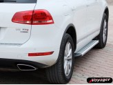 Пороги для Volkswagen Touareg, модель "Olimpos" (193 см.) 2010-2017 г., изображение 6
