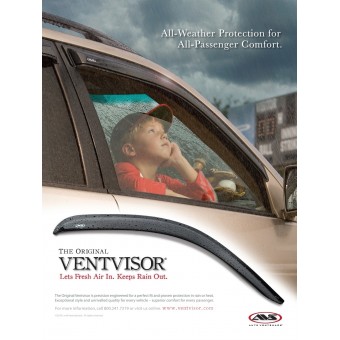 Дефлекторы боковых окон Ventshade для Ford Explorer 4 ч. (2011-2017 г.)