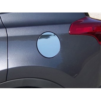 Хромированная накладка для Toyota RAV4 на крышку бензобака (полир. нерж. сталь)