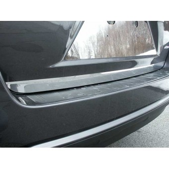 Хромированная накладка Toyota Highlander на нижнюю кромку задней двери (полир. нерж. сталь)