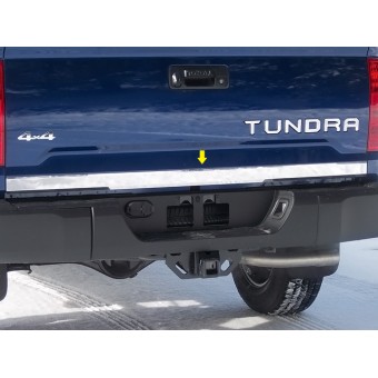 Хромированная накладка для Toyota TUNDRA на крышку багажника (полир. нерж. сталь)
