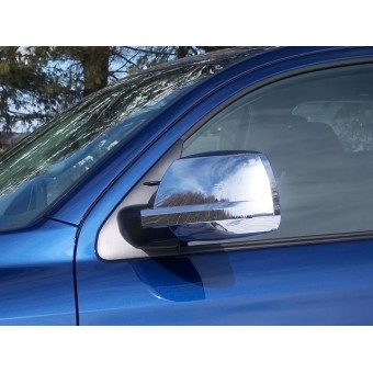 Хромированные накладки на зеркала Toyota TUNDRA (пластик ABS)