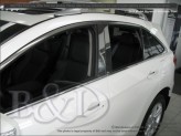 Хромированные накладки на дверные стойки Acura RDX