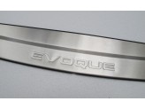 Хромированная накладка для Range Rover Evogue на задний бампер с логотипом,полир. нерж. сталь, изображение 3