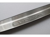 Хромированная накладка для Range Rover Evogue на задний бампер с логотипом,полир. нерж. сталь, изображение 5