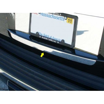 Хромированная накладка для Cadillac Escalade на крышку багажника (полир.нерж. сталь)
