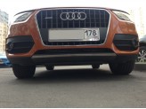 Накладки переднего для и заднего бампера для Audi Q3, полир. нерж. сталь, изображение 2