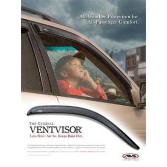 Дефлекторы боковых окон Ventshade для Chrysler 300 (The Original, Smoke, 4 части)