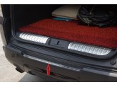 Хромированная накладка для Range Rover Sport на задний бампер (полир. нерж. сталь), изображение 3