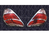 Хромированные накладки на задние фонари Toyota RAV4 (нерж. сталь), изображение 2
