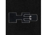 Текстильные коврики для Hummer H3 в салон "ULTIMAT" из 3 частей (логотип запрашивайте), изображение 4