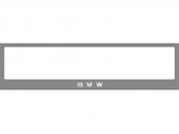 Рамка под номер для BMW X1 с логотипом