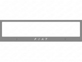 Рамка под номер для Fiat Doblo с логотипом